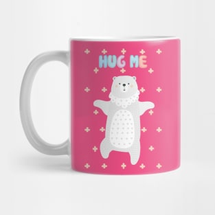 Hug Me Bear Cute Design For Girls Kids Mug
